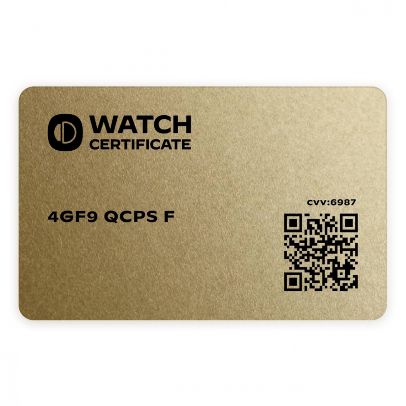 Watch Certificate™ Gold -...