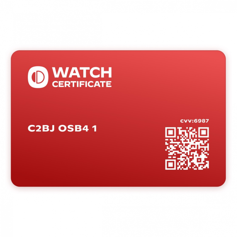 copy of Watch Certificate™