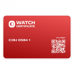 Watch Certificate™ Red -...