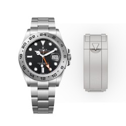 Fermoir Alpha brossé pour...