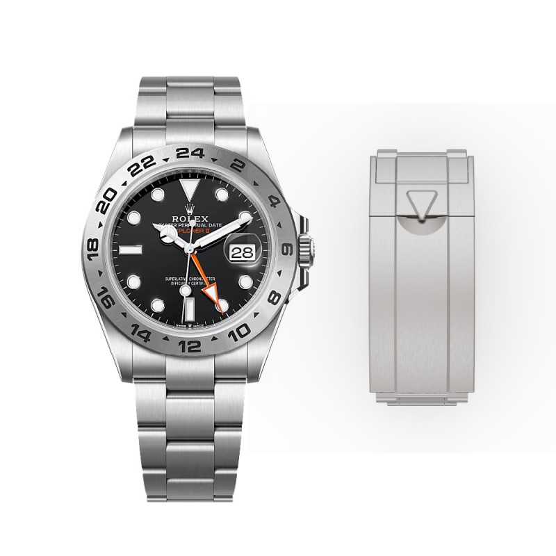 Fermoir Alpha brossé pour...