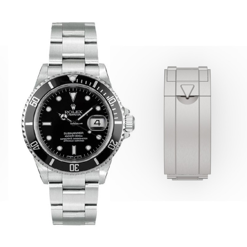 Fermoir Alpha brossé pour...