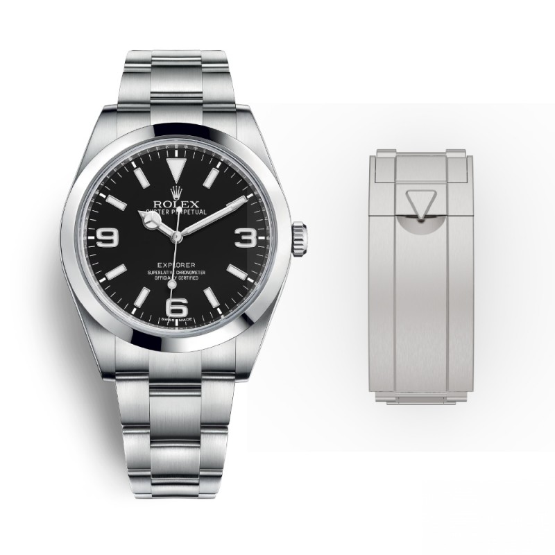 Fermoir Alpha brossé pour...