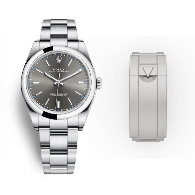 Fermoir Alpha brossé pour...