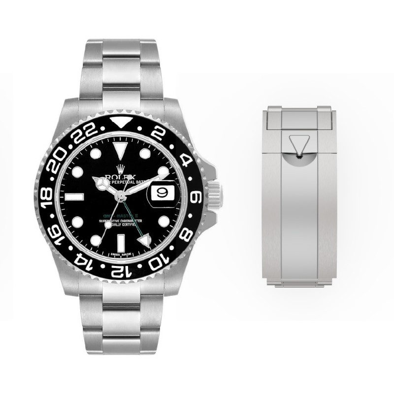 Fermoir Alpha brossé pour...